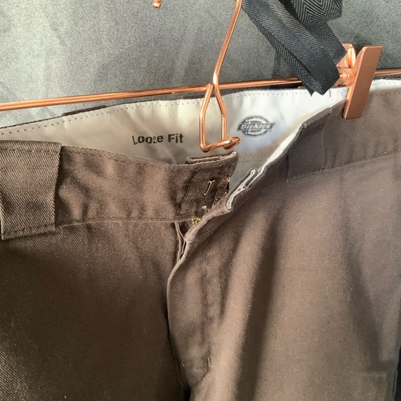 Dickies double knee loose fit deep brown pants - Picture 6 of 6